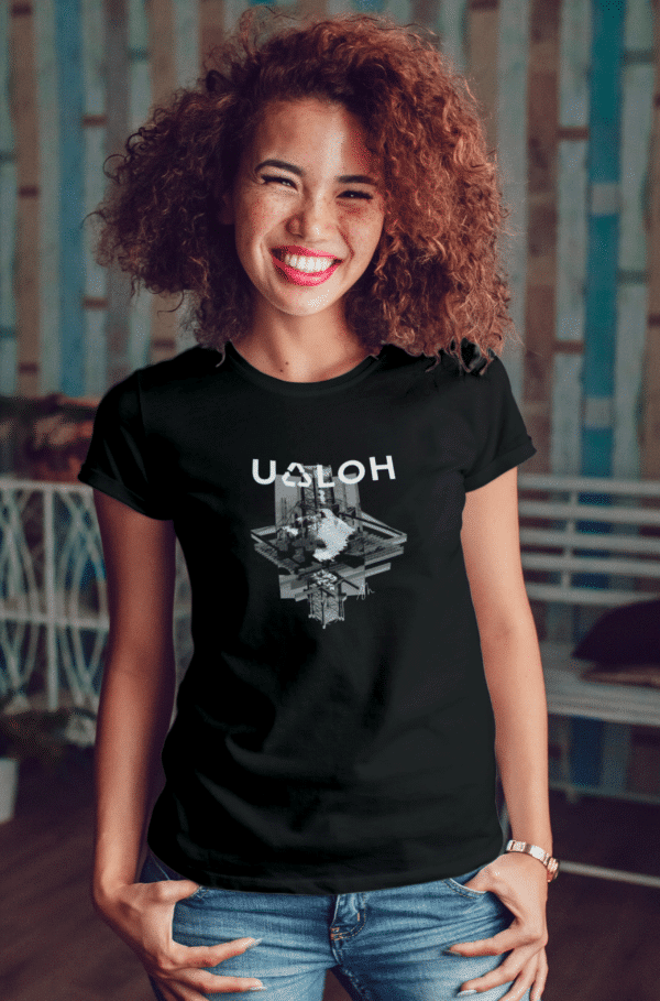 camiseta ualoh earth staff mujer